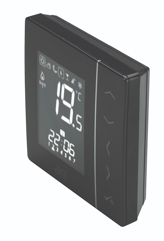 Speedfit Aura Wireless Thermostat Battery Black